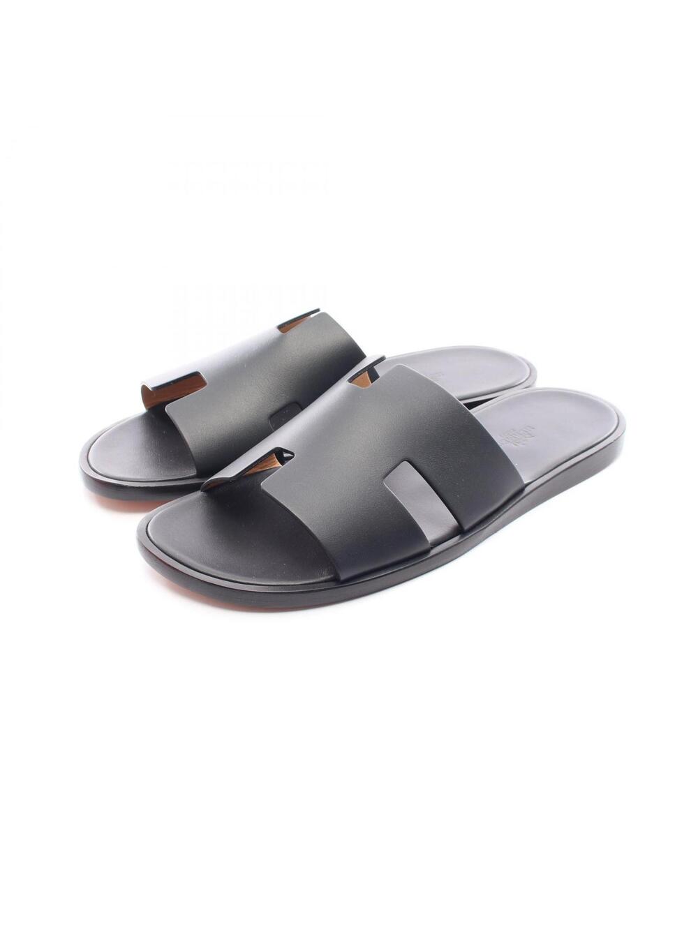 Hermes Izmir Flat Sandals Shoes Leather #344557H10B
